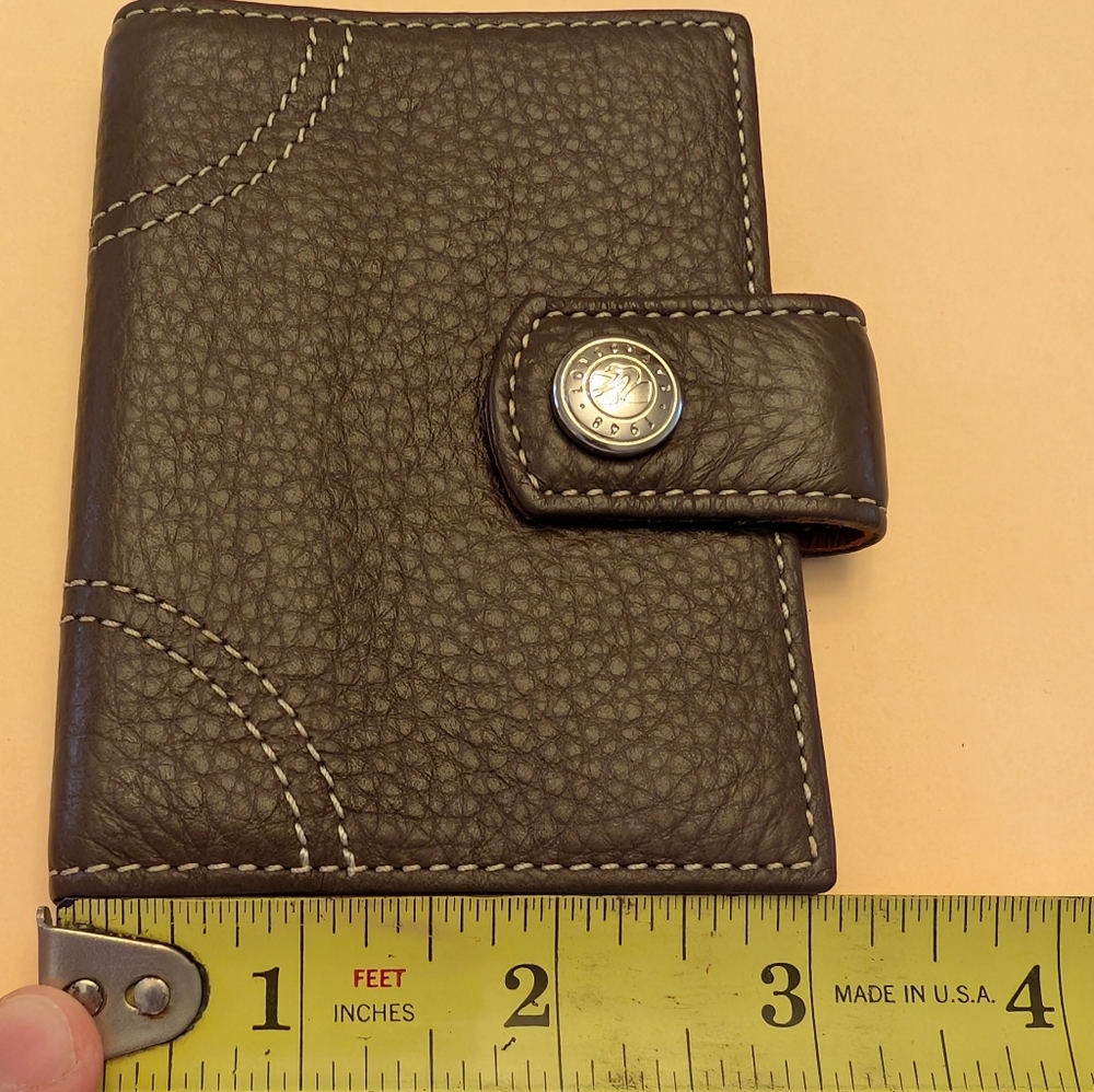 Longchamp Brown Leather Wallet